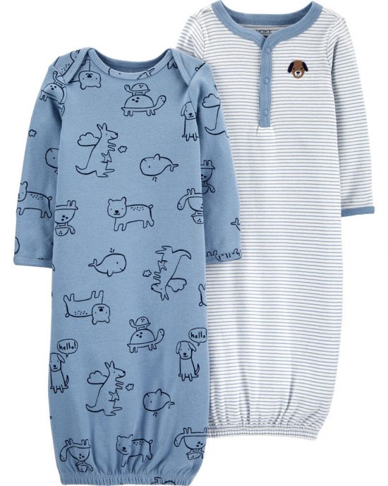 2-Pack Sleeper Gowns